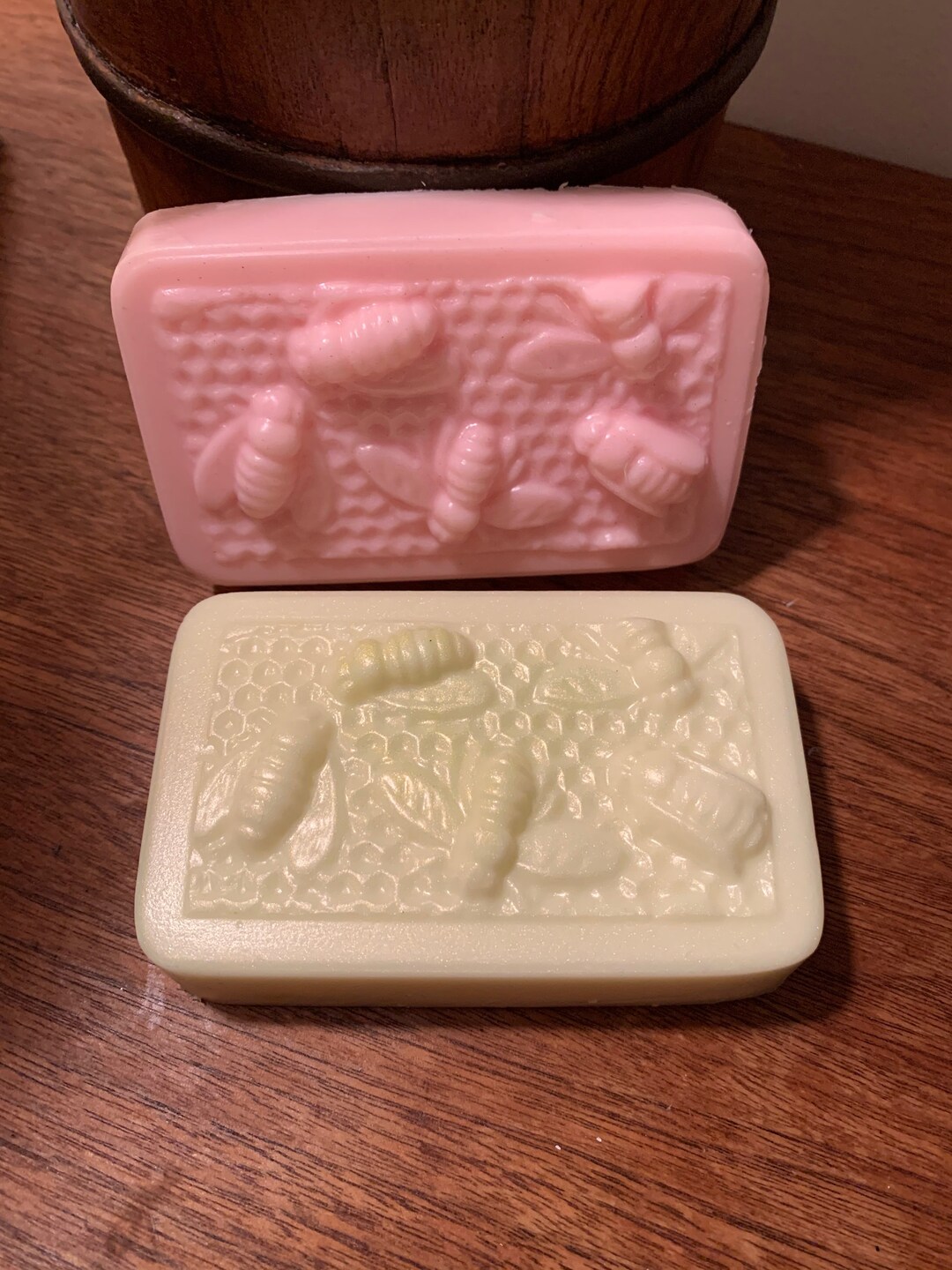 Bee Square Bar Soap Set Etsy