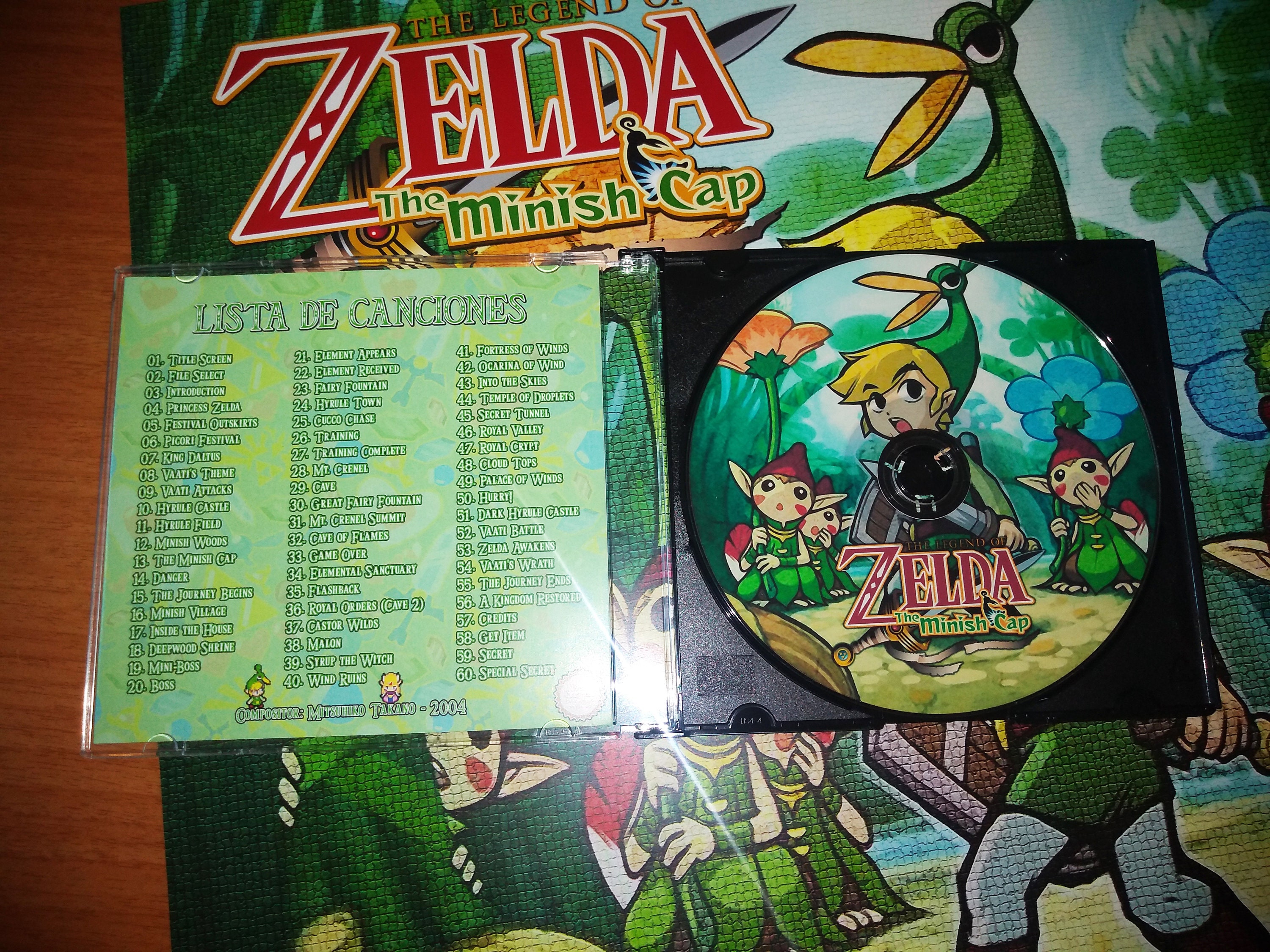 Zelda the Minish Cap Game Boy Advance GBA Etsy