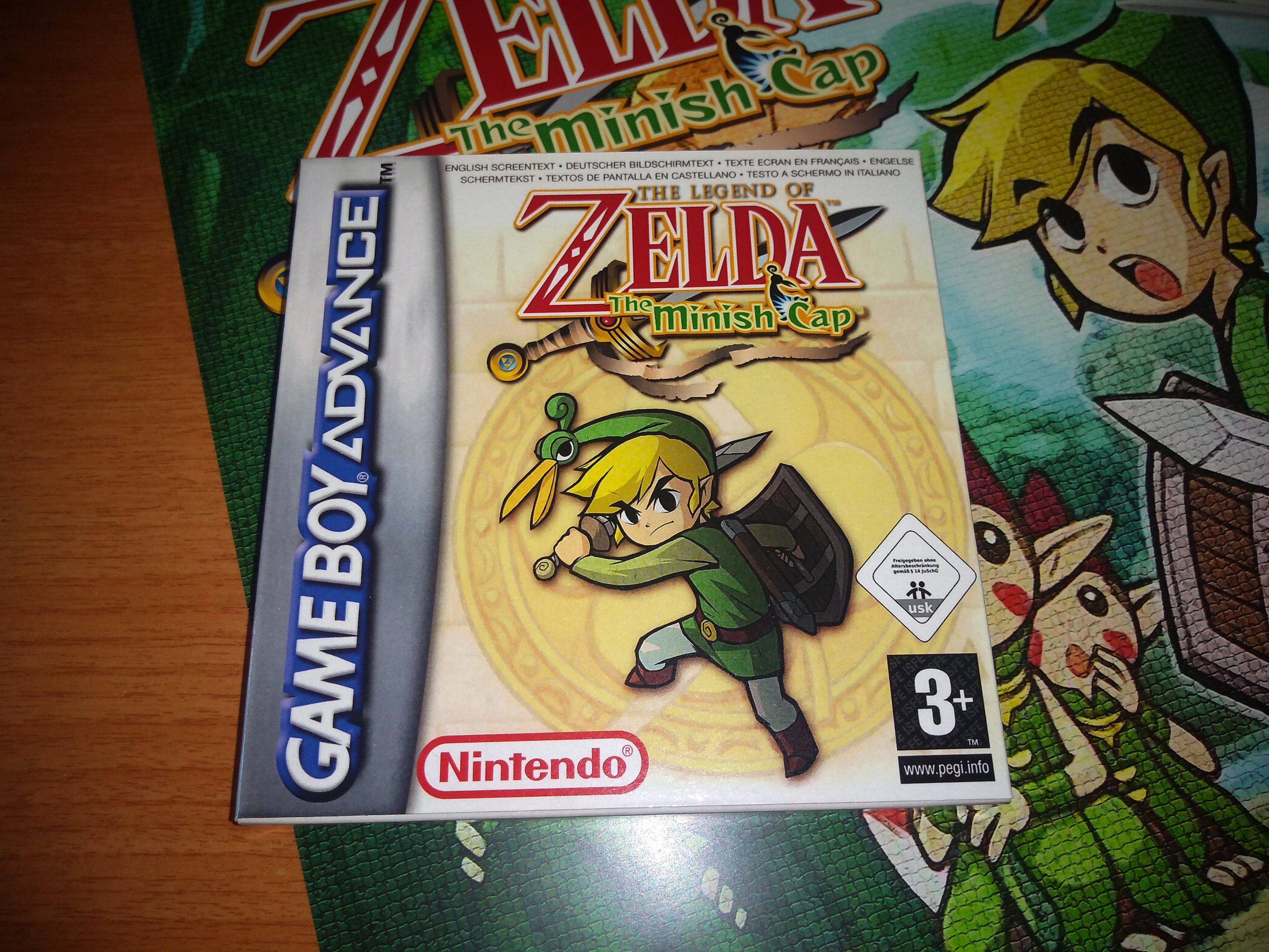 Zelda the Minish Cap Game Boy Advance GBA Etsy