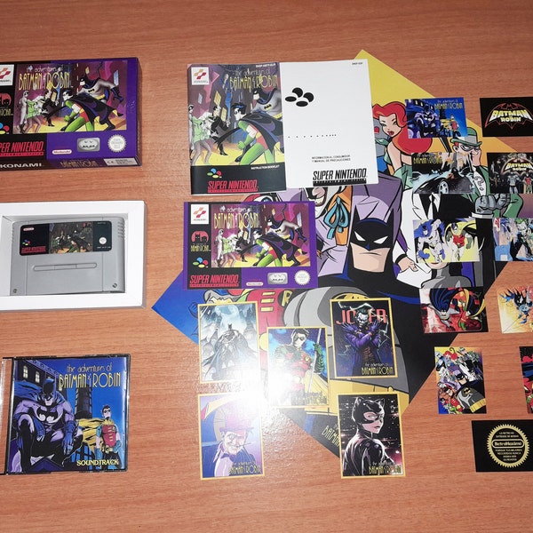 Les aventures de Batman & Robin PAL - Super Nintendo - Snes