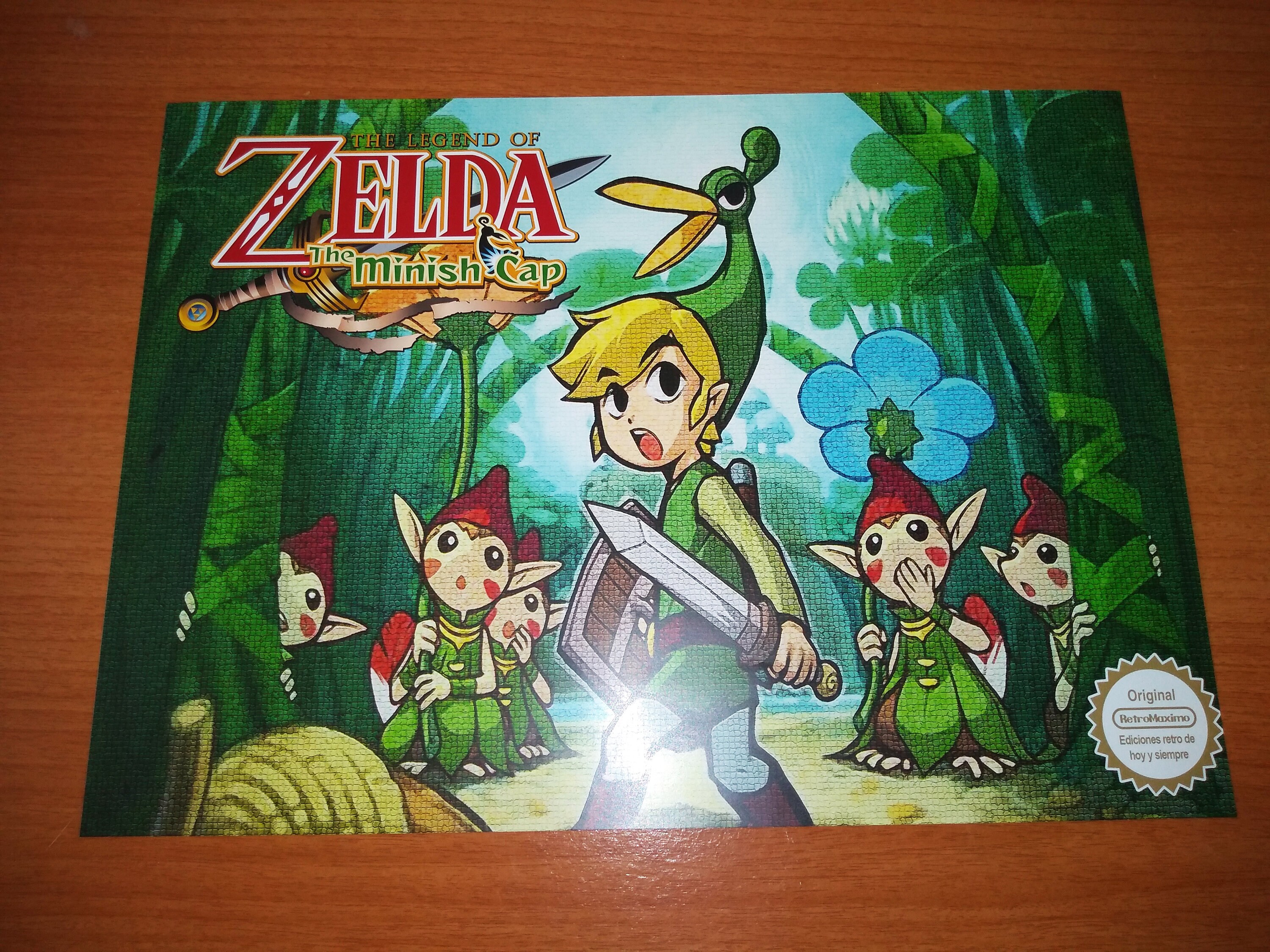 Zelda the Minish Cap Game Boy Advance GBA - Etsy