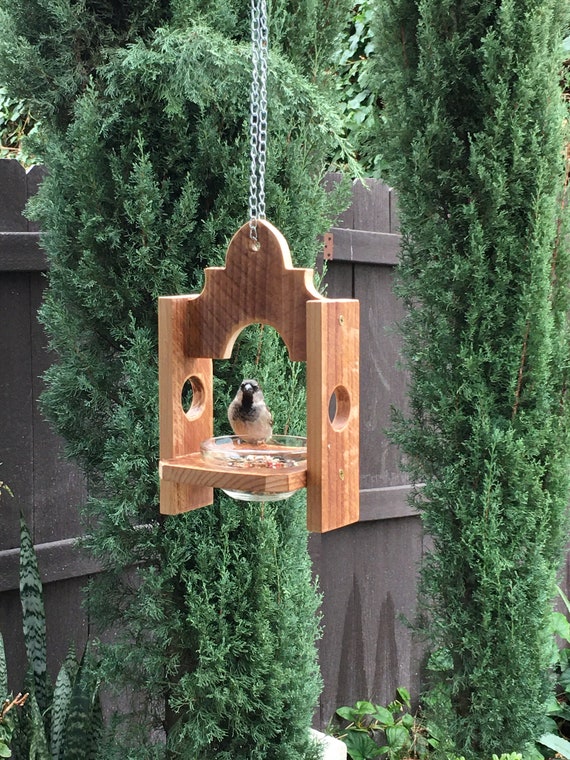 Colgante madera Comedero de pájaros Casa de pájaros Hecho a mano Patio  hecho a mano Patio al aire libre Jardín al aire libre -  México
