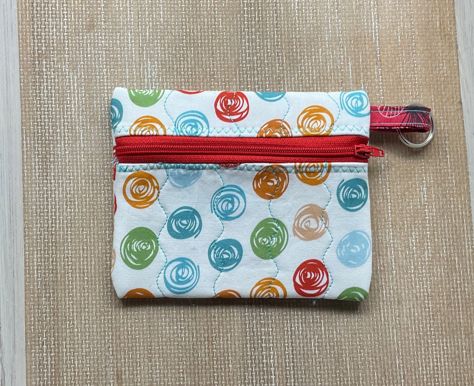 Coin Purse Keychain Etsy