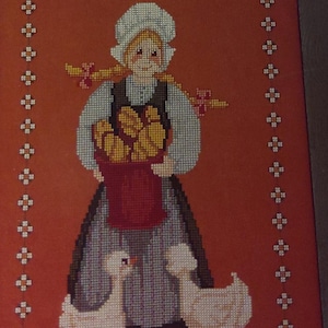 Jo Sonja&#39;s Folk Art Collection The Bread Seller by Jo Sonja Cross Stitch Book OOP