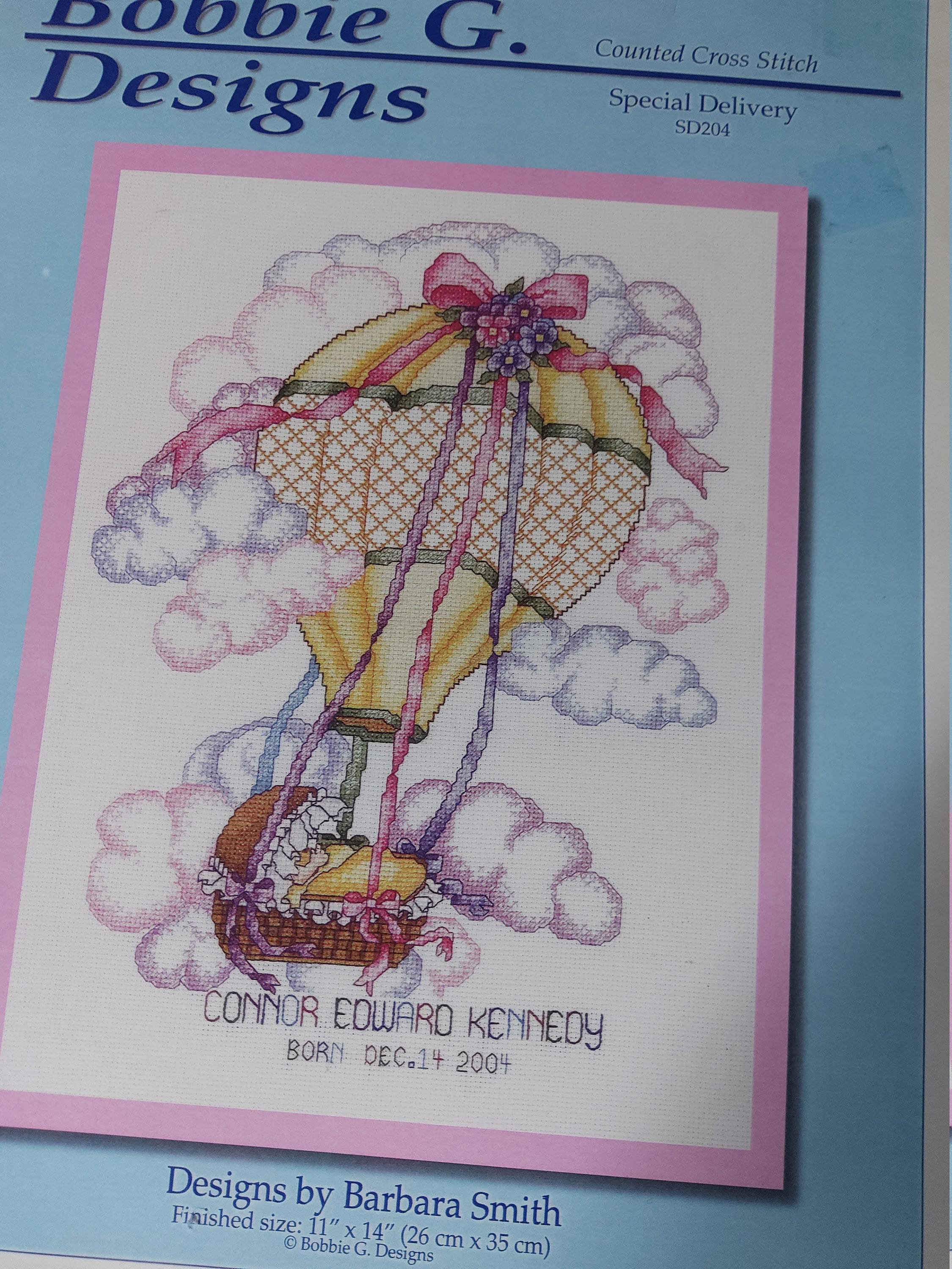 Bobbie G Designs Special Delivery Cross Stitch Pattern - Etsy