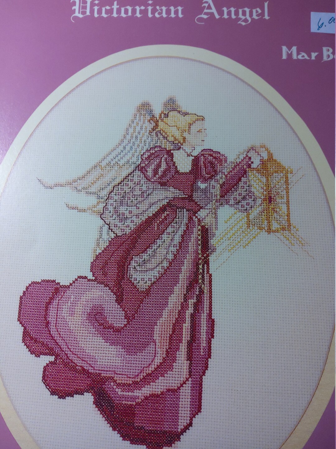 Serendipity Designs Mar Bek Victorian Angel Cross Stitch Pattern by