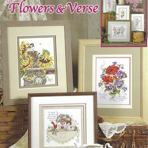 Stoney Creek More Flowers & Verzenboek 340 kruissteek