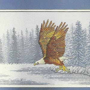 StitchWorld Adlerflug Kreuzstichmuster