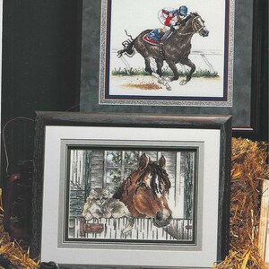 Stoney Creek Stable Beauties Cross Stitch Book 155  OOP