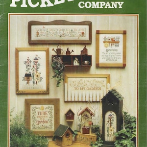 Sue Hillis The Picket Fence Company Cross Stitch Book OOP