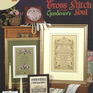 Stoney Creek Cross Stitch For The Gardener&#39;s Soul Cross Stitch Book 306