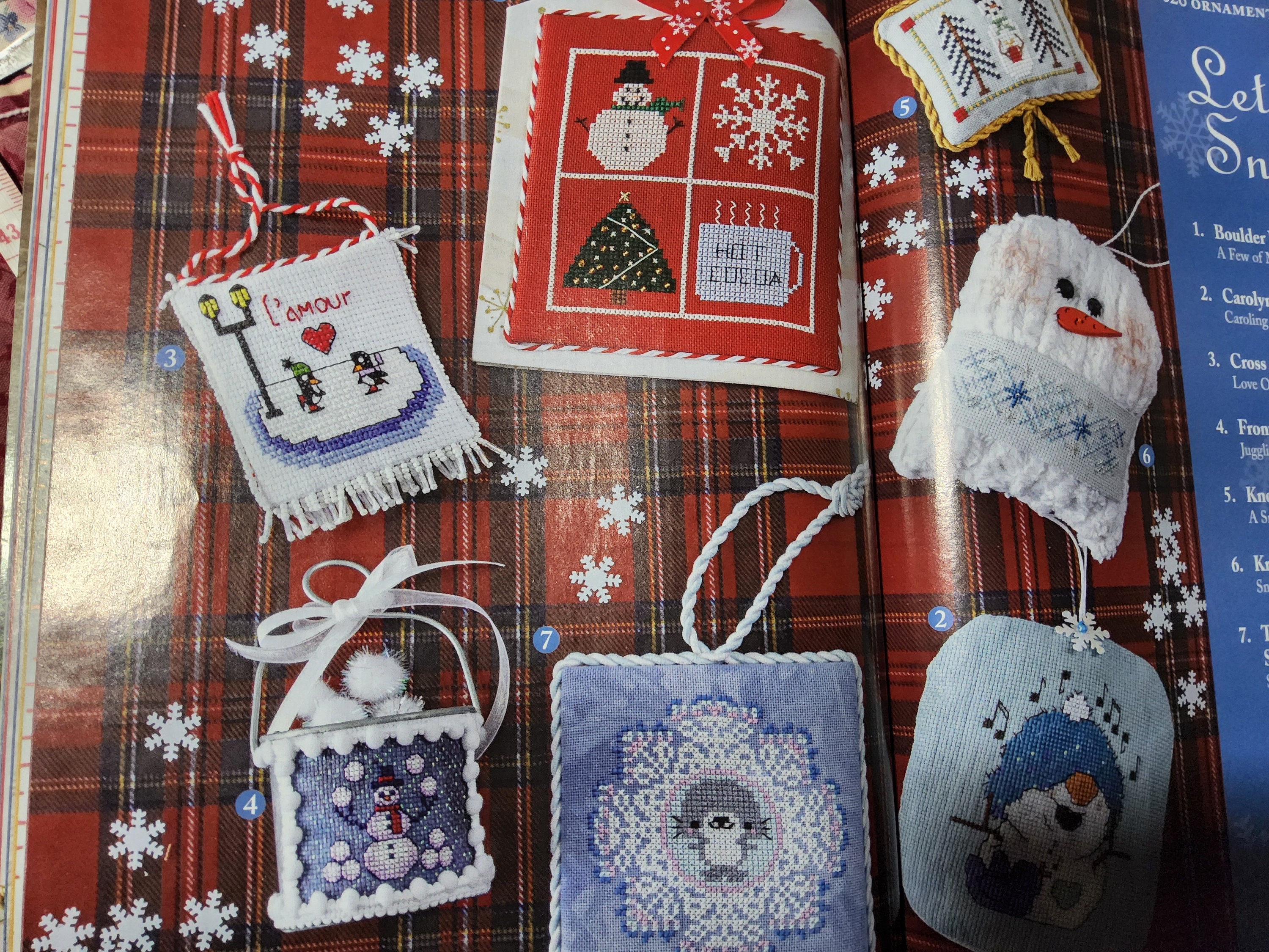 Just Cross Stitch 2020 Christmas Ornament Special Holiday Issue