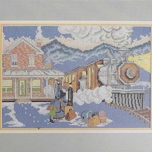 StitchWorld Victorian Station Kreuzstichmuster von Michele Johnson