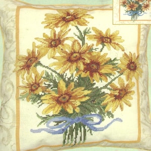 Candamar Designs Wonderful Daisies Cross Stitch Kit