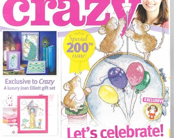 Cross Stitch Crazy Britain's  Cross Stitch Magazine Issue 200