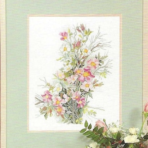 Ginger & Spice wilde rozen van Ginger Miller Cross Stitch OOP