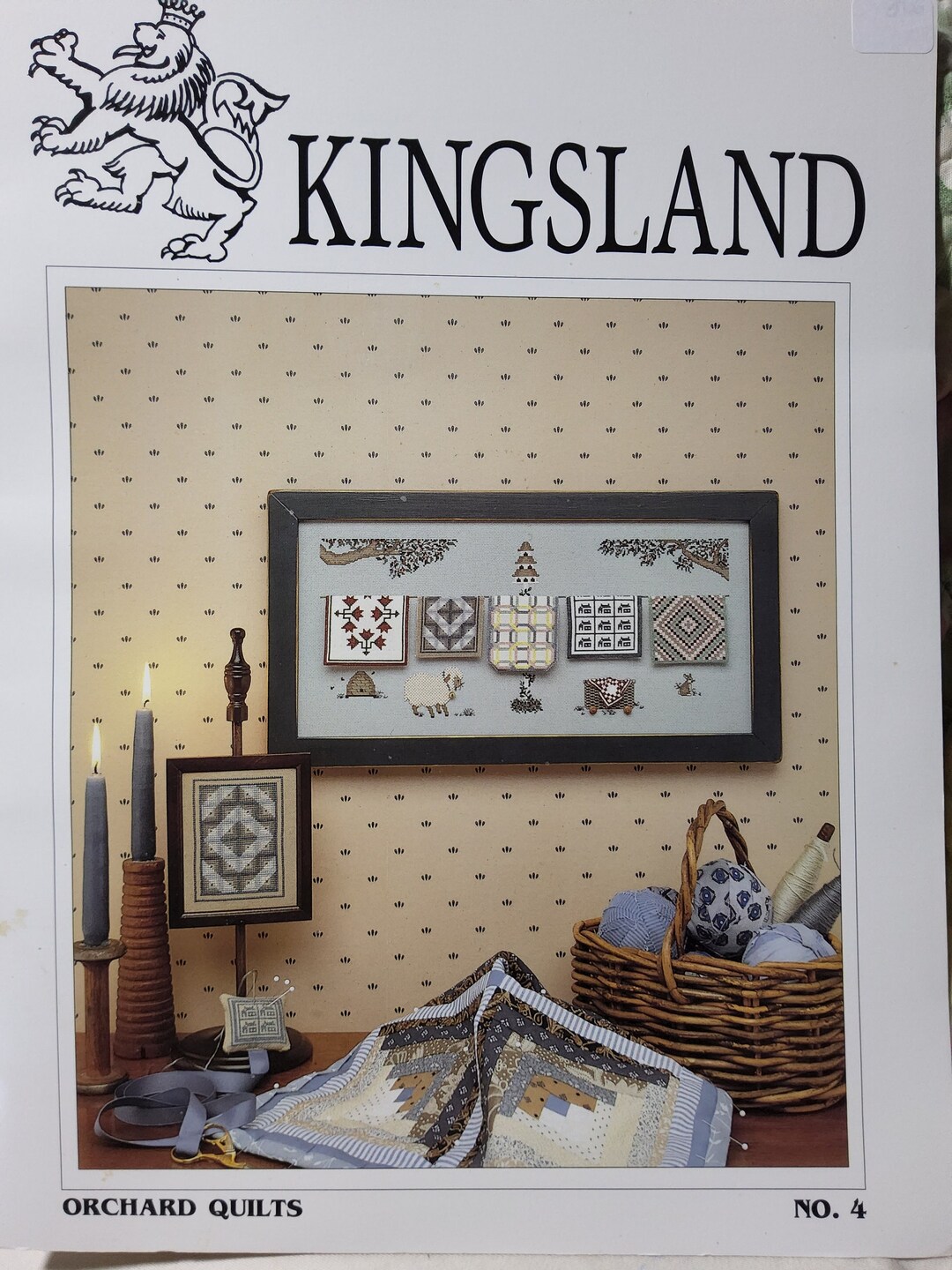 Kingsland Orchard Quilts Cross Stitch Pattern OOP Etsy
