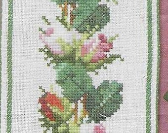 Permin of Copenhagen Flowers in a Row Cross Stitch Leaflet 155173
