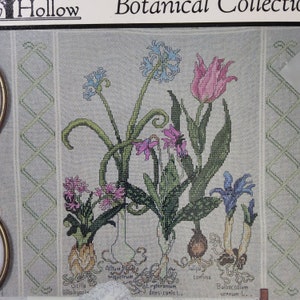 Hickory Hohl Die botanische Sammlung Kreuzstichbuch von De Selby OOP