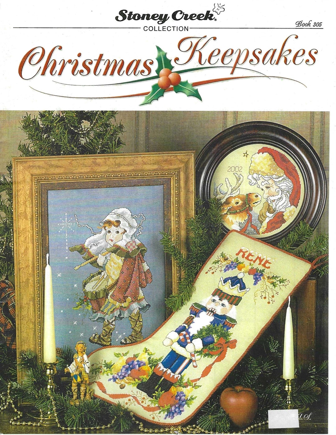 Stoney Creek Christmas Keepsakes Cross Stitch Book 305 Etsy