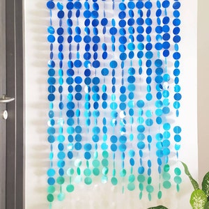 Capiz Shell Curtain for Doorway: Ocean Breeze, Capiz Shell Door Curtain, Capiz Shell Wall Hanging, Boho Shell Garland, Shell Room Divider