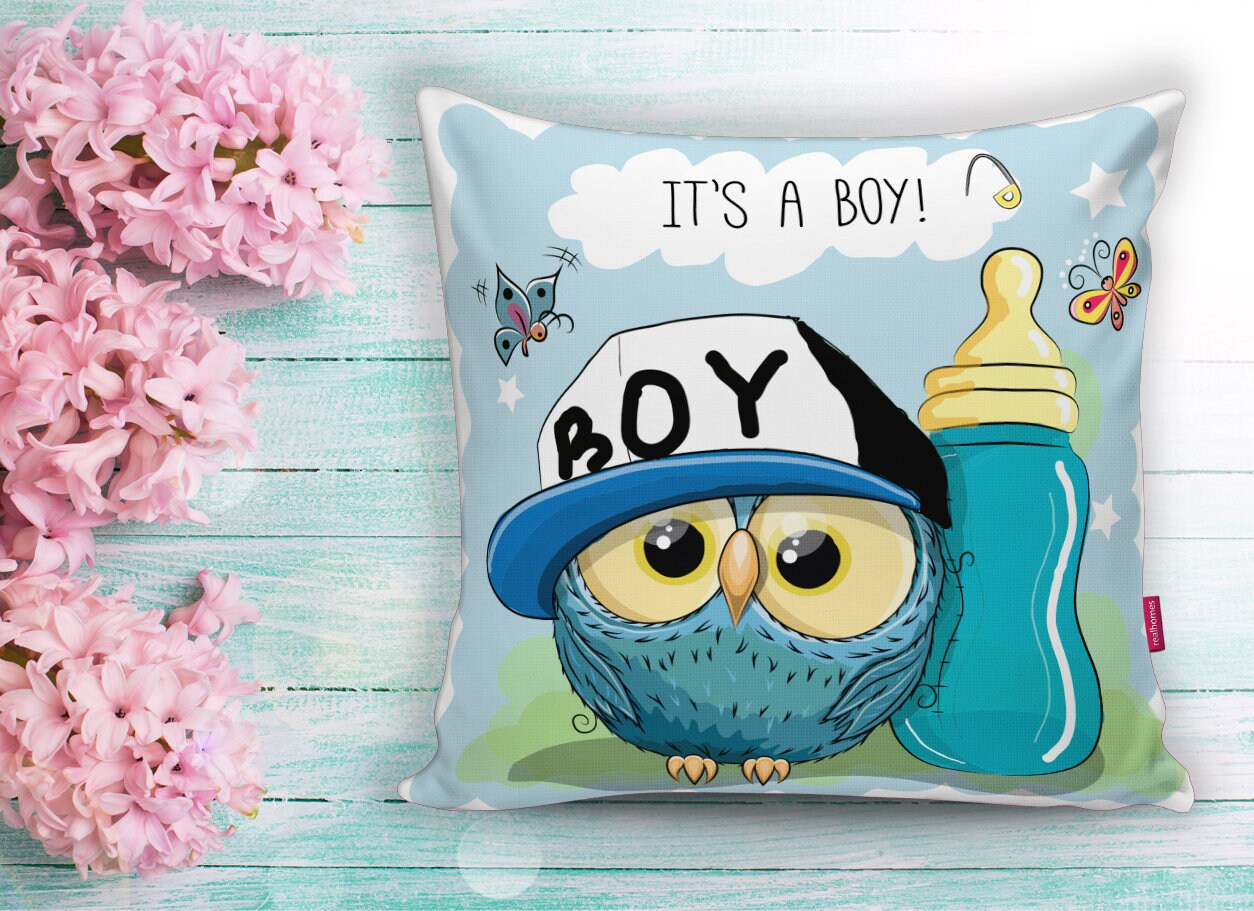 Nursery Pillow for Boy Children's Room Pillow Little Etsy