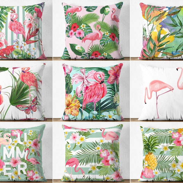 Tropical Pillow Etsy