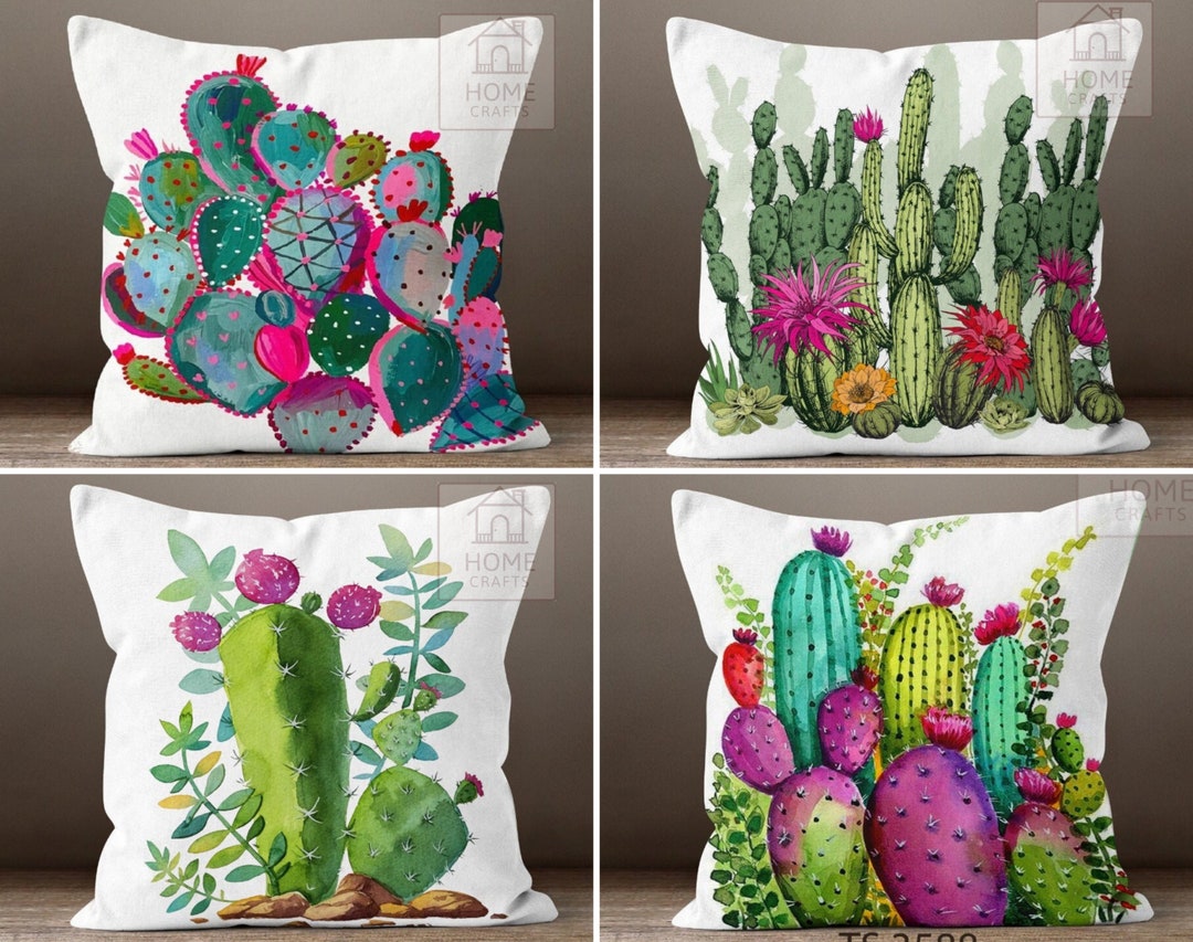 Fuschia Colorful Toss Pillows Magenta Geometric Velvet Throw