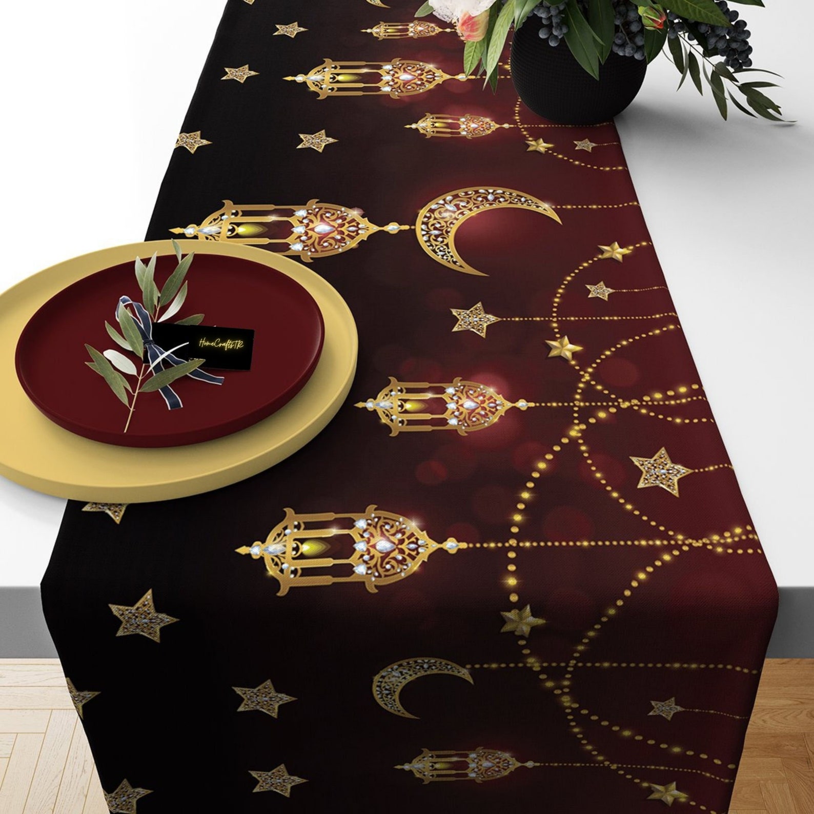 Ramadan Table Runner Ramadan Decoration Runner Islamic Table Etsy