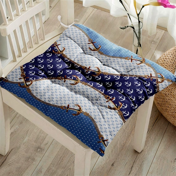Nautical seat pads hotsell