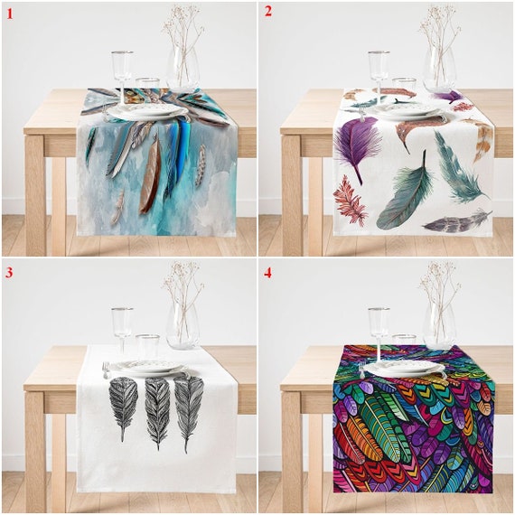 Feather table skirt discount