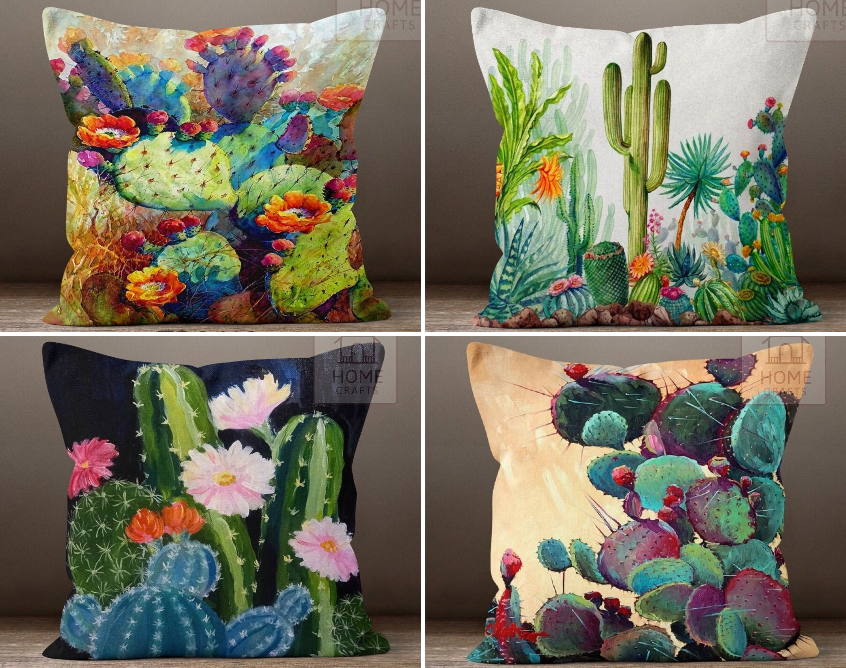 Cute cactus pillow online