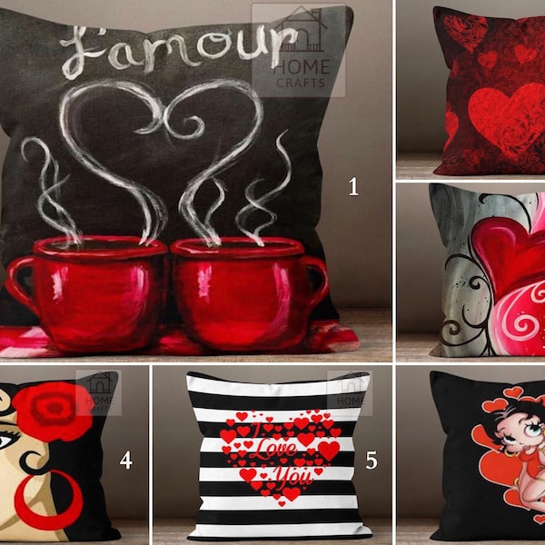 Heart Pillow Cover Etsy