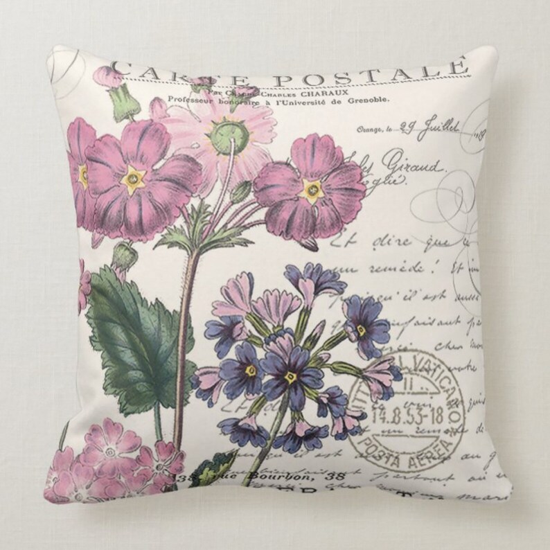 Lavender Pillow Covers Lavender Pillow Case Purple Throw Etsy