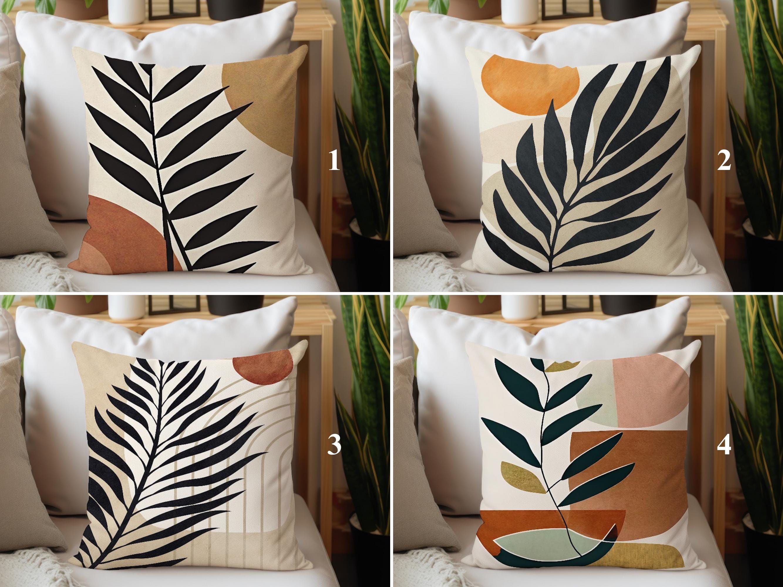 Scandinavian Design Pillowcases, Boho Pillow Covers, Abstract Pillow Sham, Modern Cushion Cover, Art Deco Pillow Slipcover, Stylish Decor