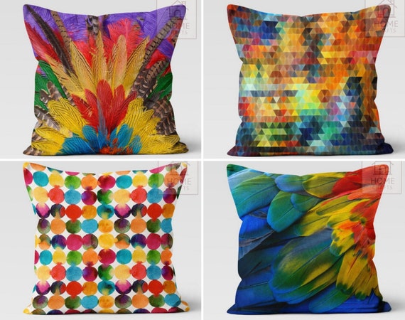 Bright clearance pillow covers