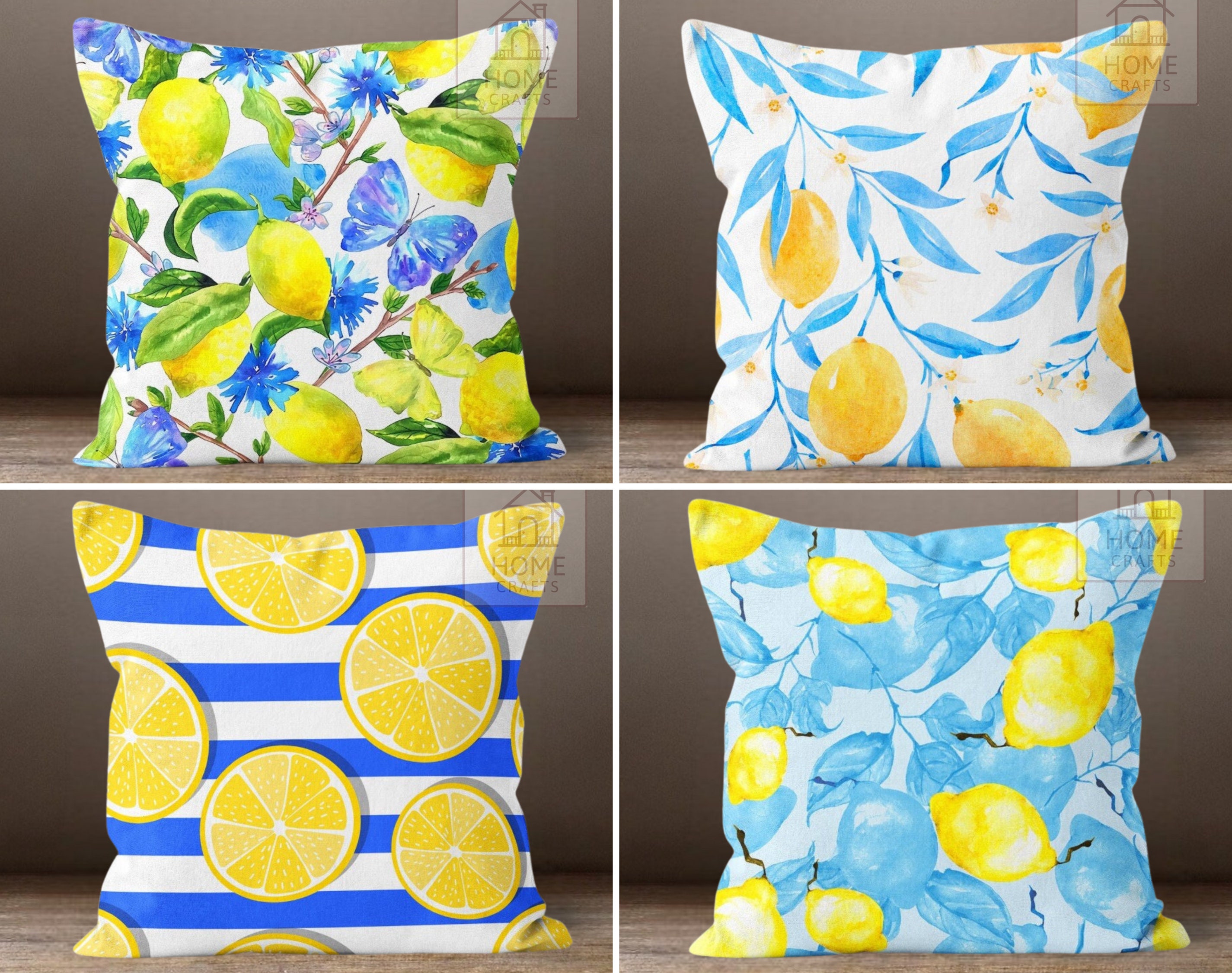 Lemon outdoor cushions sale