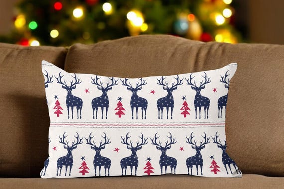 Christmas rectangular throw pillows shop