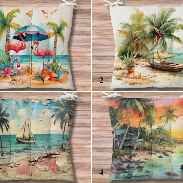 Outdoor Chair Cushion Flamingo Etsy