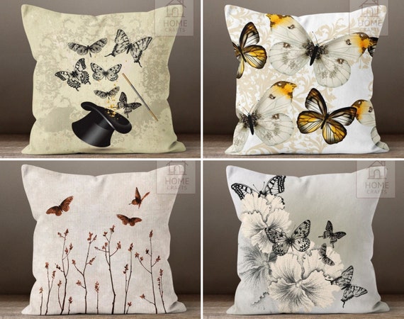 Butterfly throw pillows hotsell