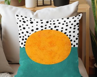 ミッドセンチュリー クッションカバー、北欧スカンジナビア風