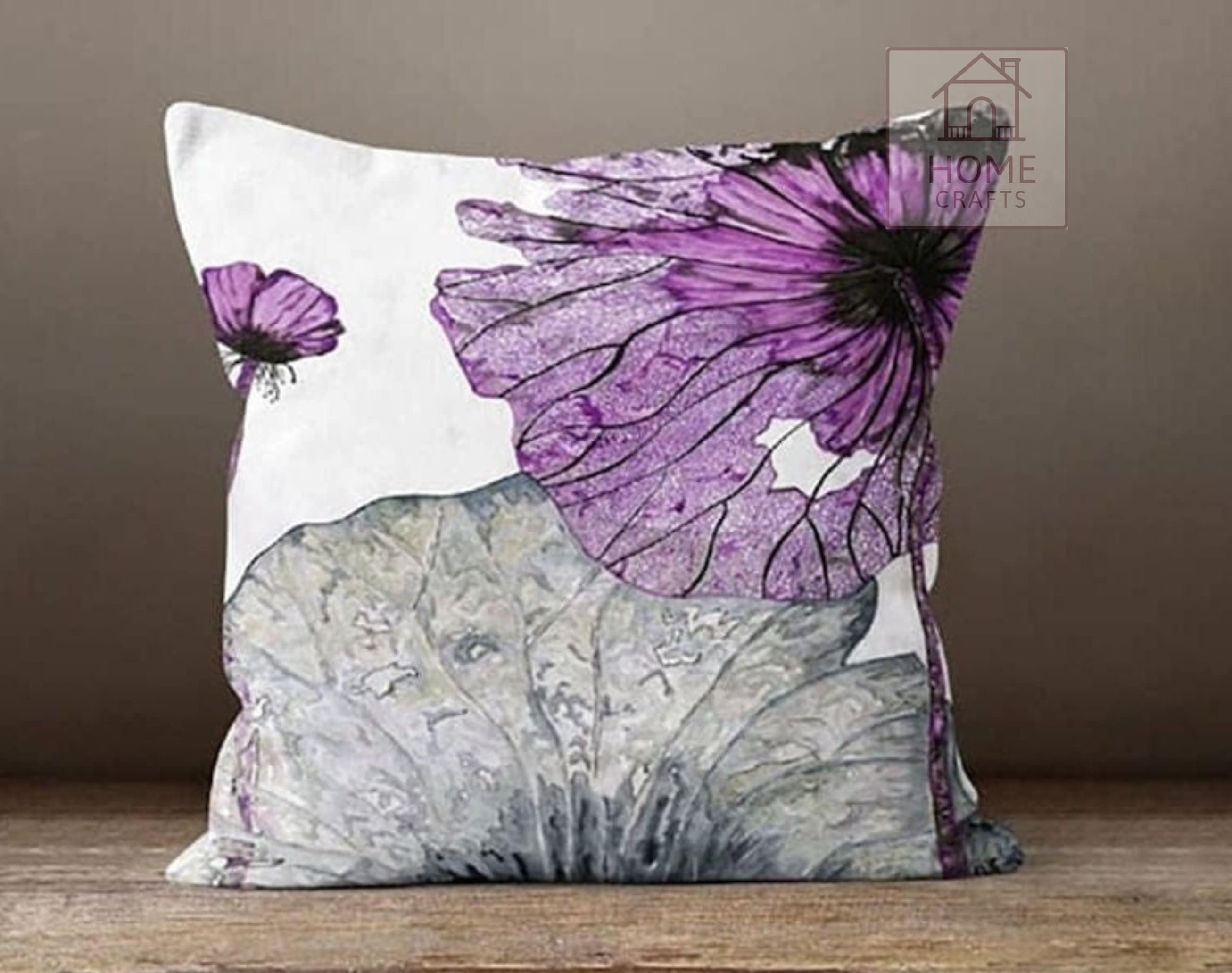 Purple pillow case deals