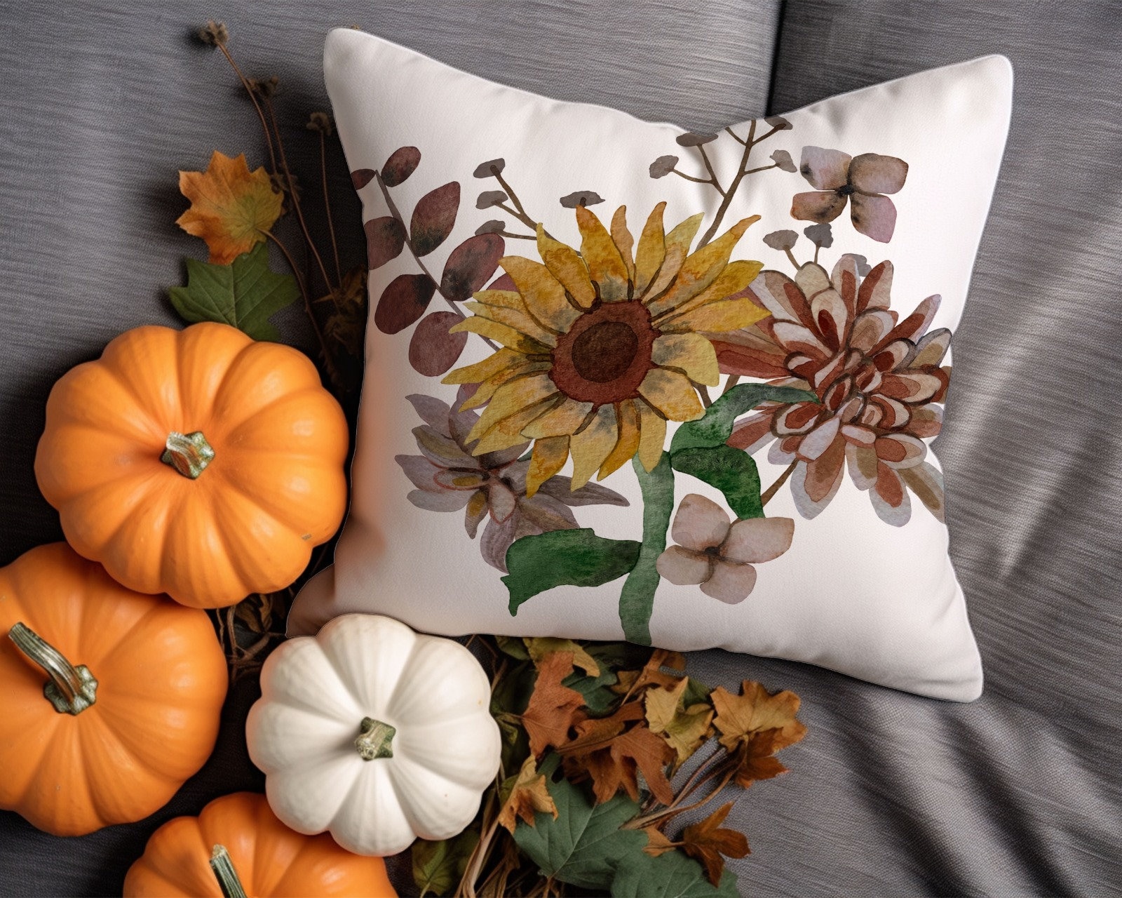 Pottery barn sunflower pillow cover hotsell