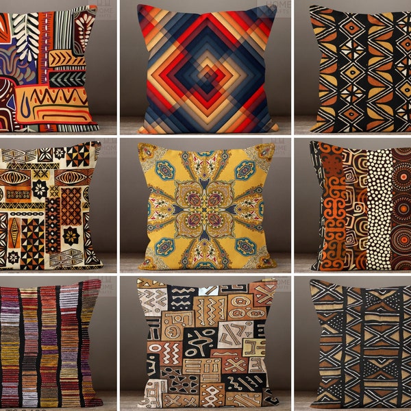 African Throw Pillow Etsy