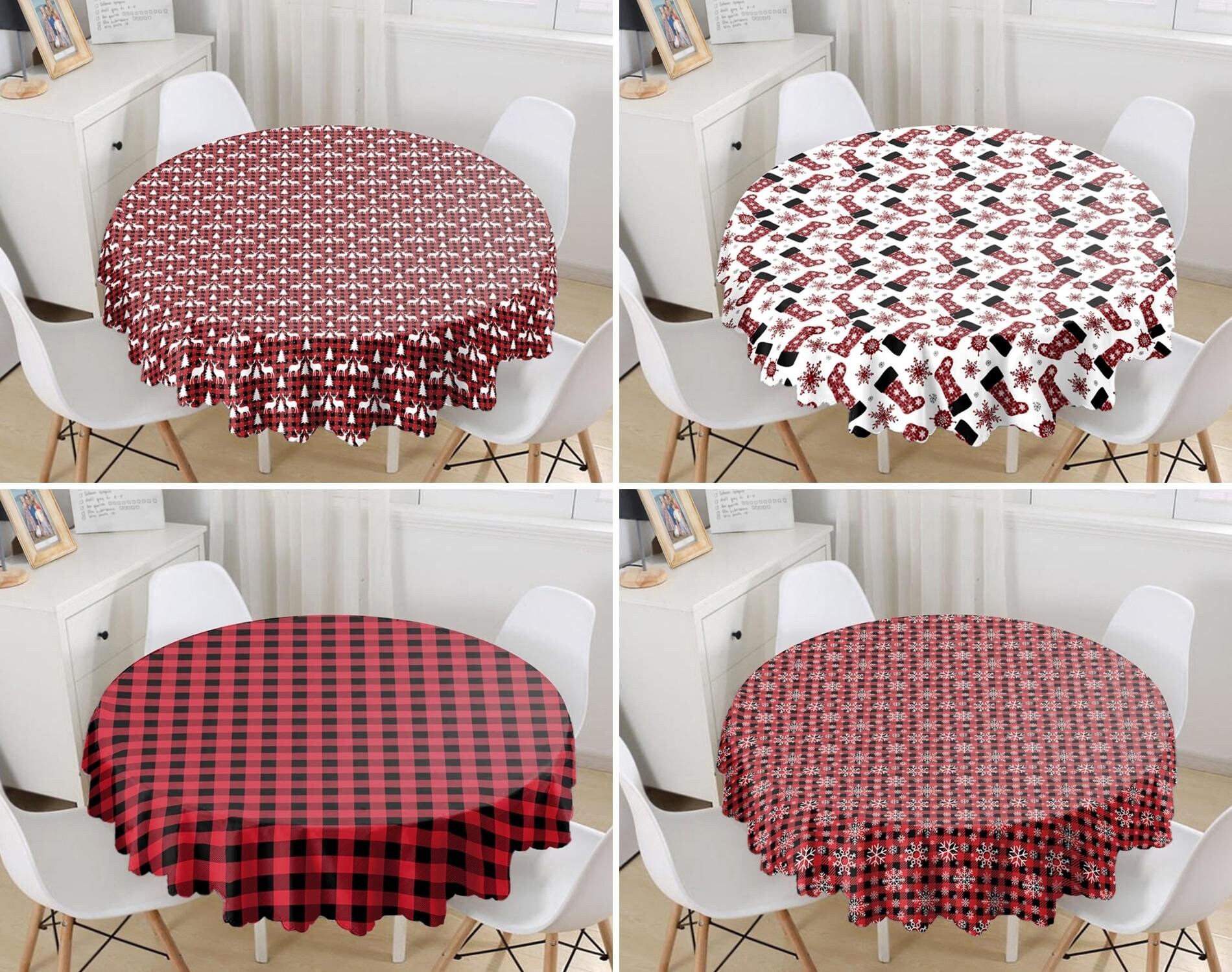 Round dining table cloth discount