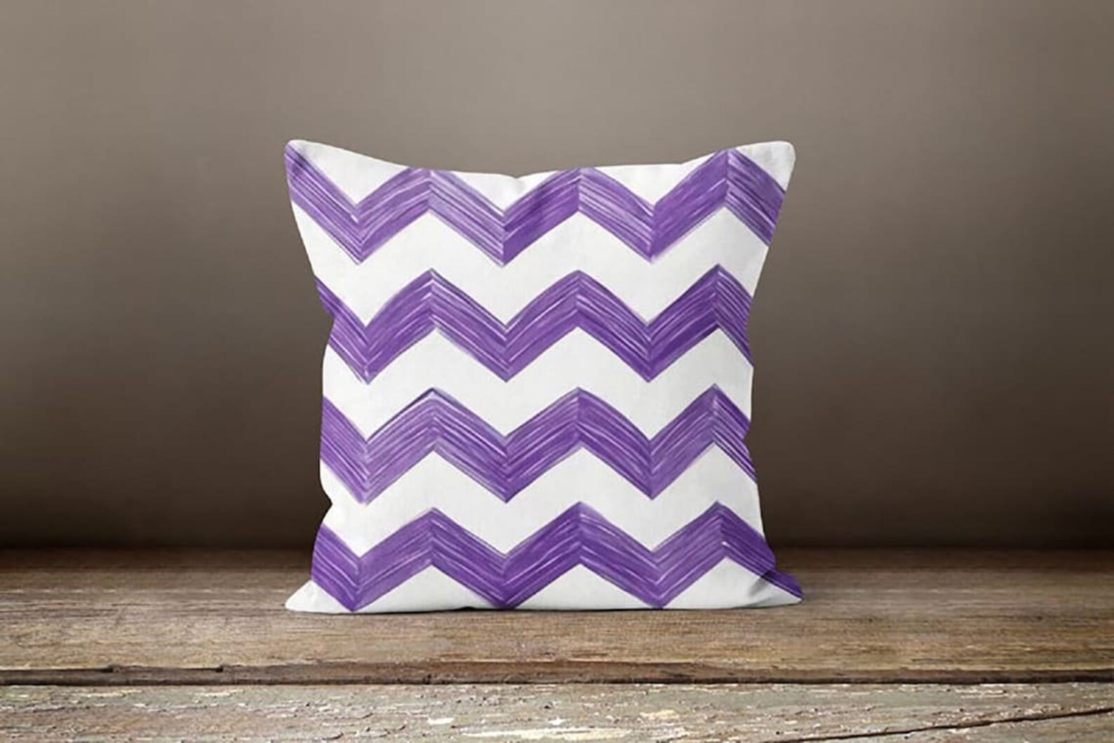 Purple Pillow Cases Floral Throw Pillow Summer Trend Cushion Etsy
