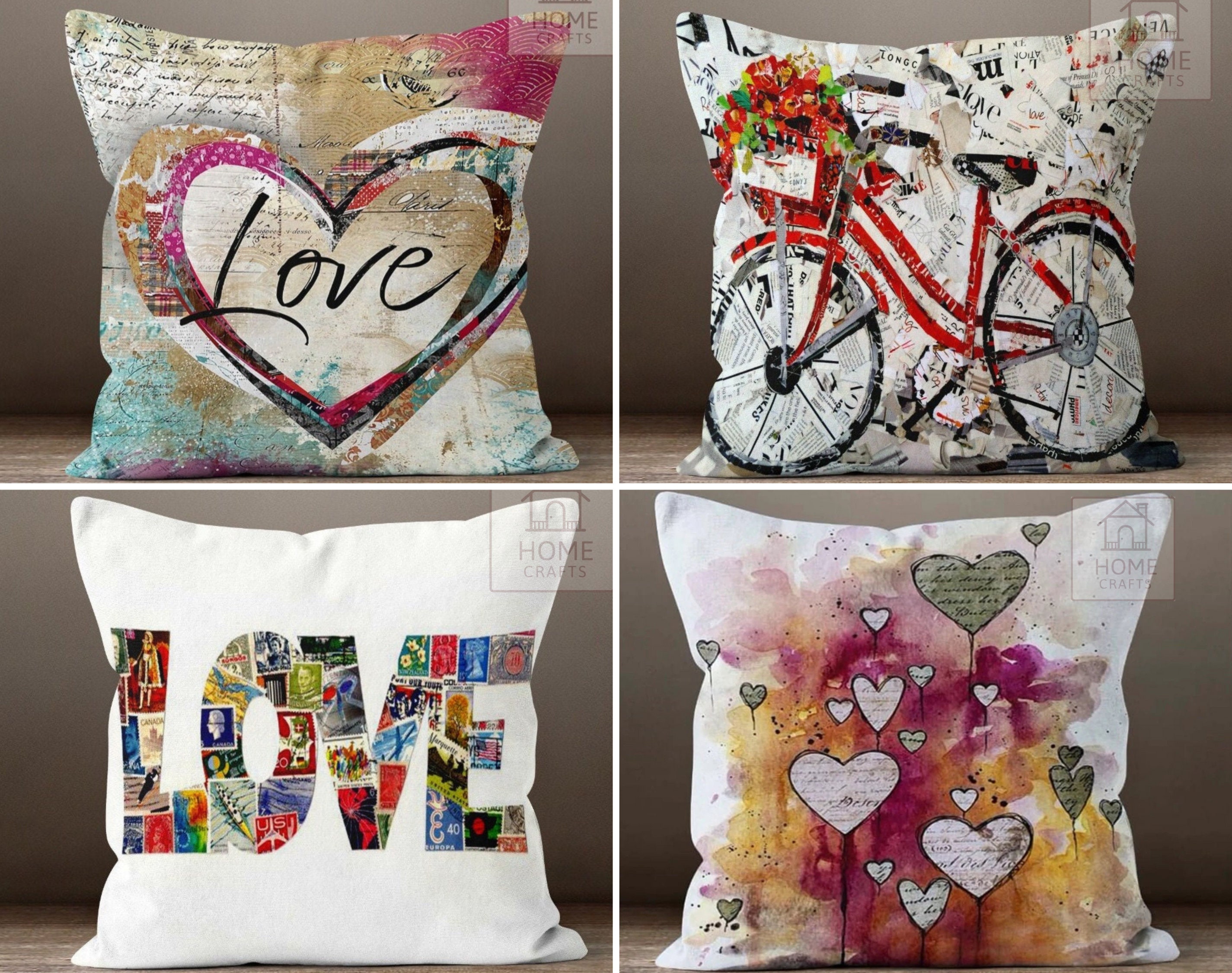 Valentine's day throw pillow covers deals