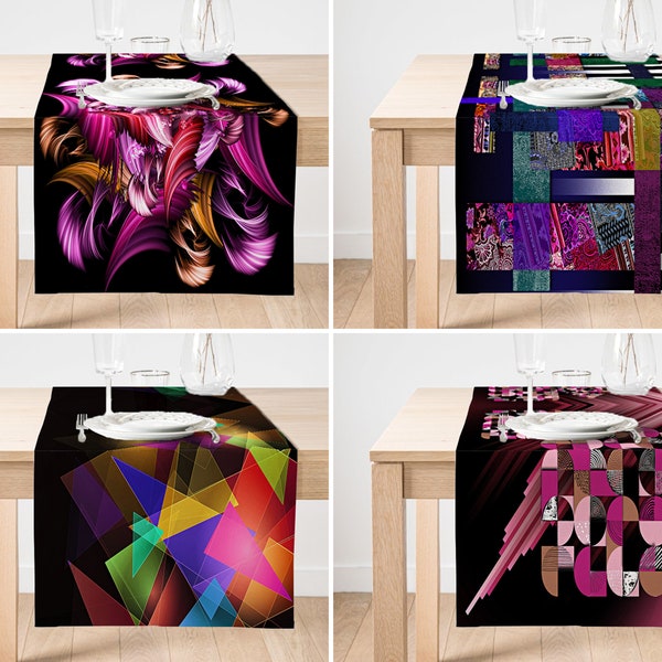 Table Runner Modern Etsy