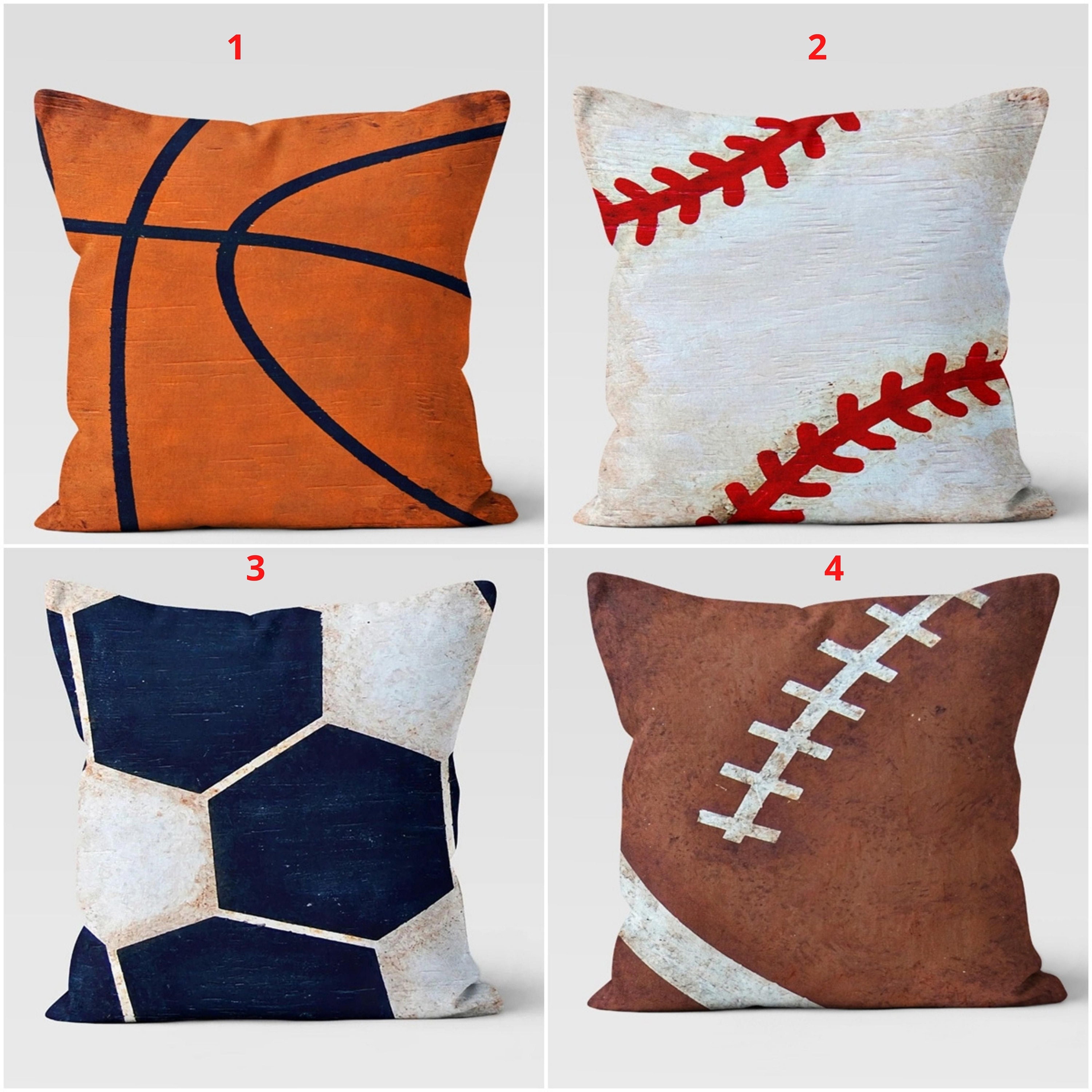 Color Basketball Ball Pillowcase Pillow Protector Cushion Cover 45x45