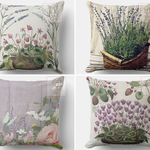 Lilac Pillow Cover Etsy